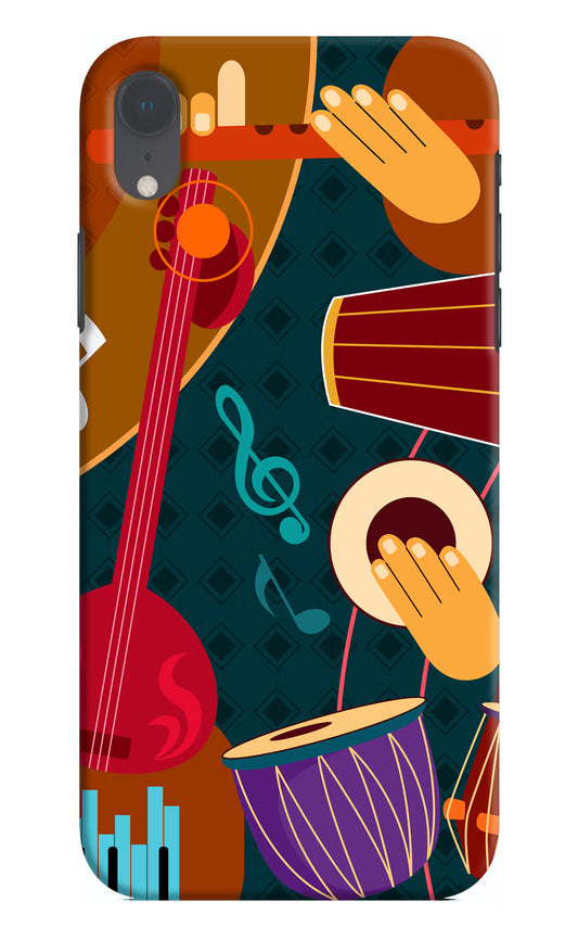 Music Instrument iPhone XR Hard Case Back Cover by Casekaro