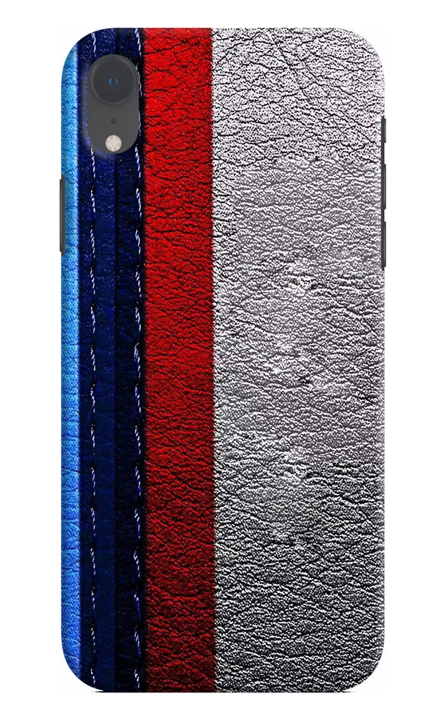 BMW Stripes iPhone XR Hard Case Back Cover by Casekaro
