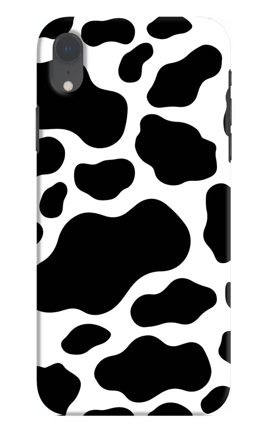 Cow Spots iPhone XR Hard Case Back Cover by Casekaro