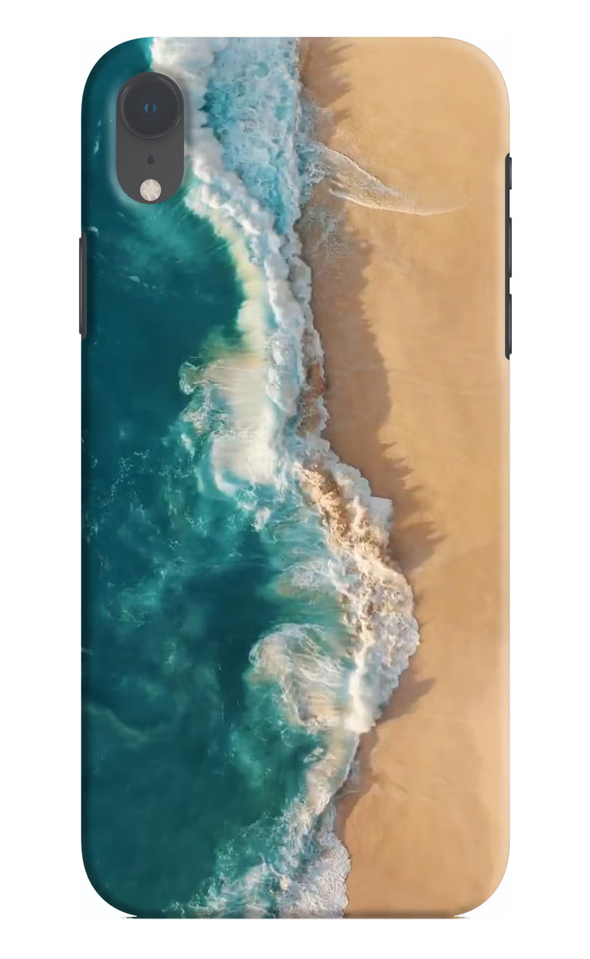 Ocean Beach iPhone XR Hard Case Back Cover by Casekaro
