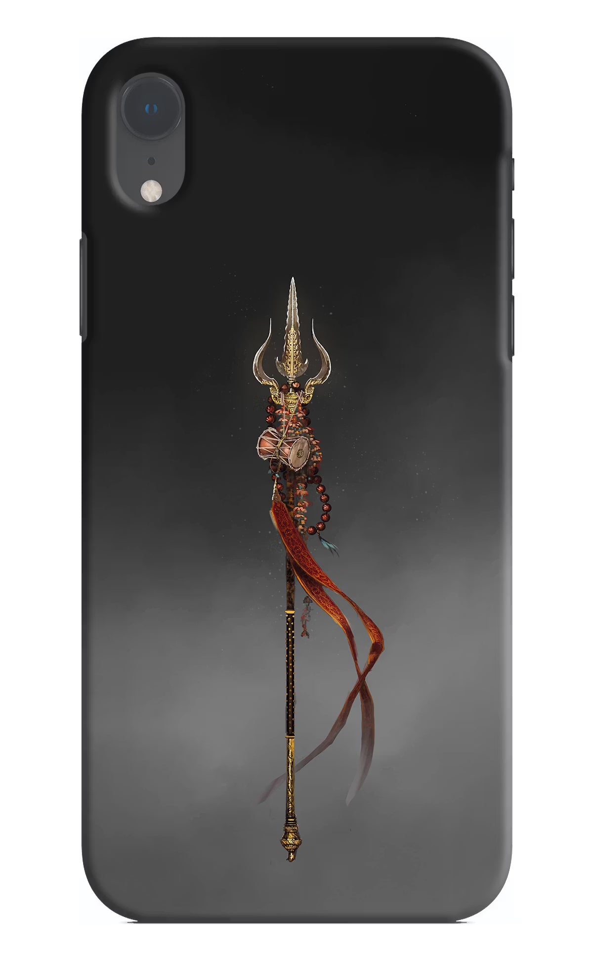 Shiv Trishul iPhone XR Hard Case Back Cover by Casekaro