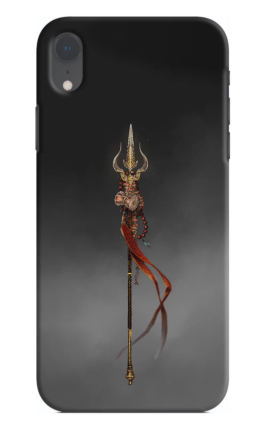 Shiv Trishul iPhone XR Hard Case Back Cover by Casekaro