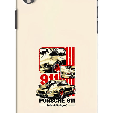 Classic Porsche 911 iPhone XR Hard Case Back Cover by Casekaro