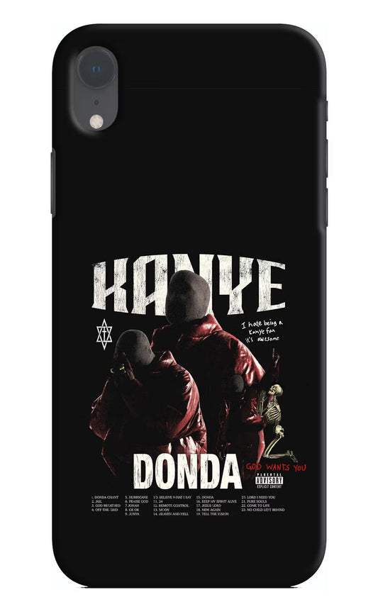 Donda Kanye West iPhone XR Hard Case Back Cover by Casekaro