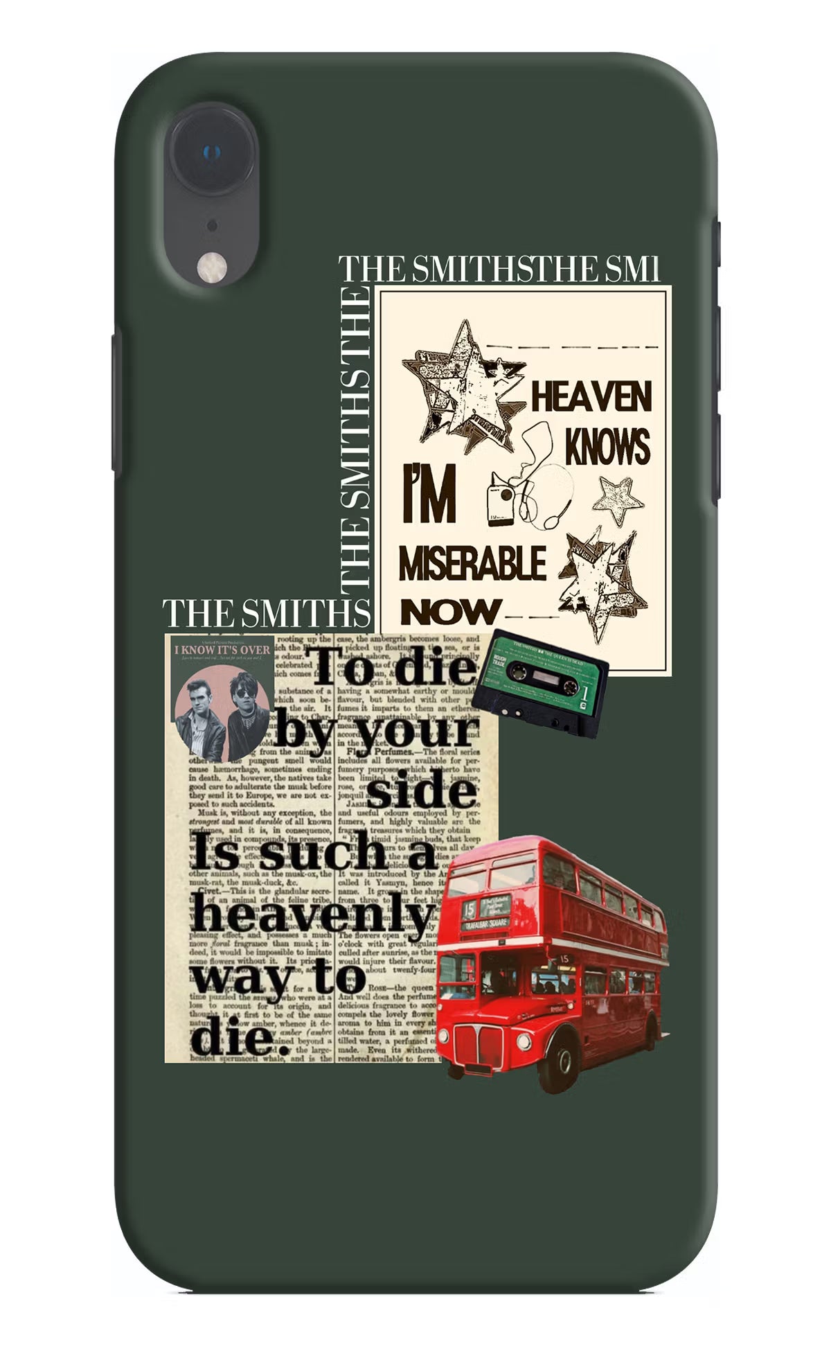 The Smiths iPhone XR Hard Case Back Cover by Casekaro