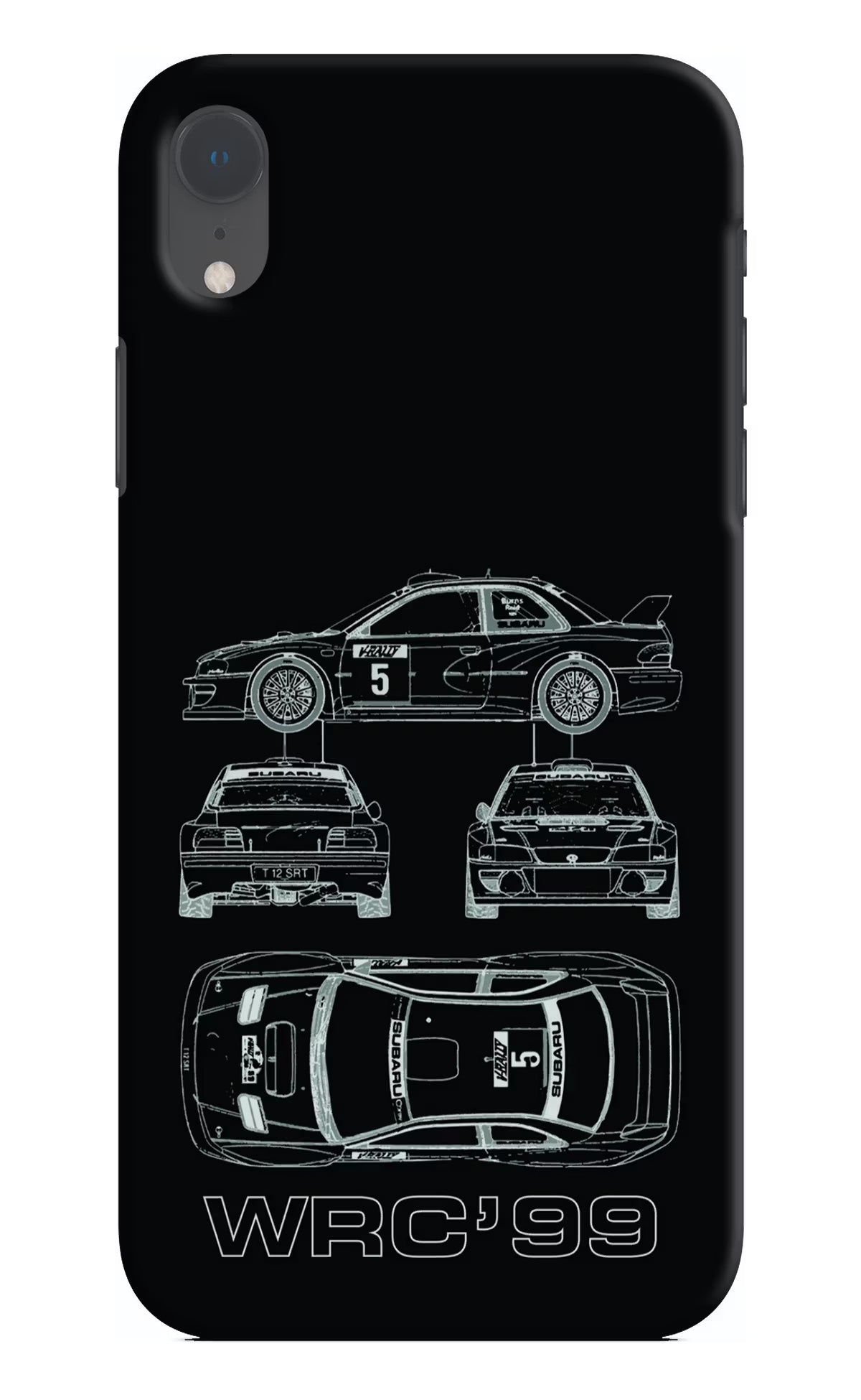 WRC'99 iPhone XR Hard Case Back Cover by Casekaro