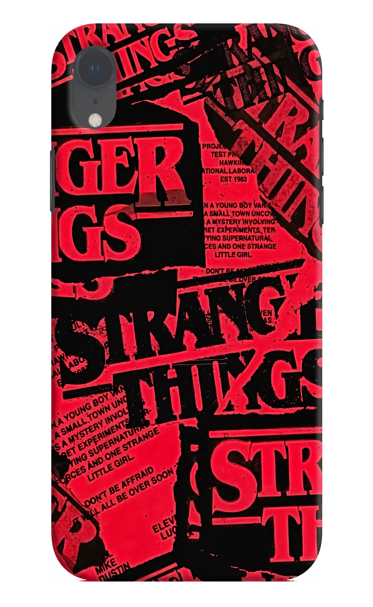 Ordinary Things iPhone XR Hard Case Back Cover by Casekaro