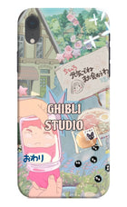 Studio Ghibli iPhone XR Hard Case Back Cover by Casekaro