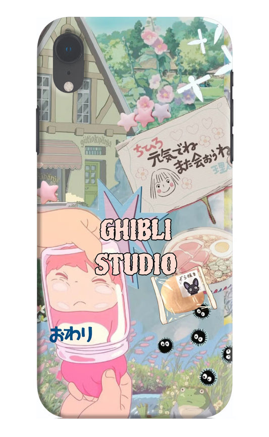 Studio Ghibli iPhone XR Hard Case Back Cover by Casekaro