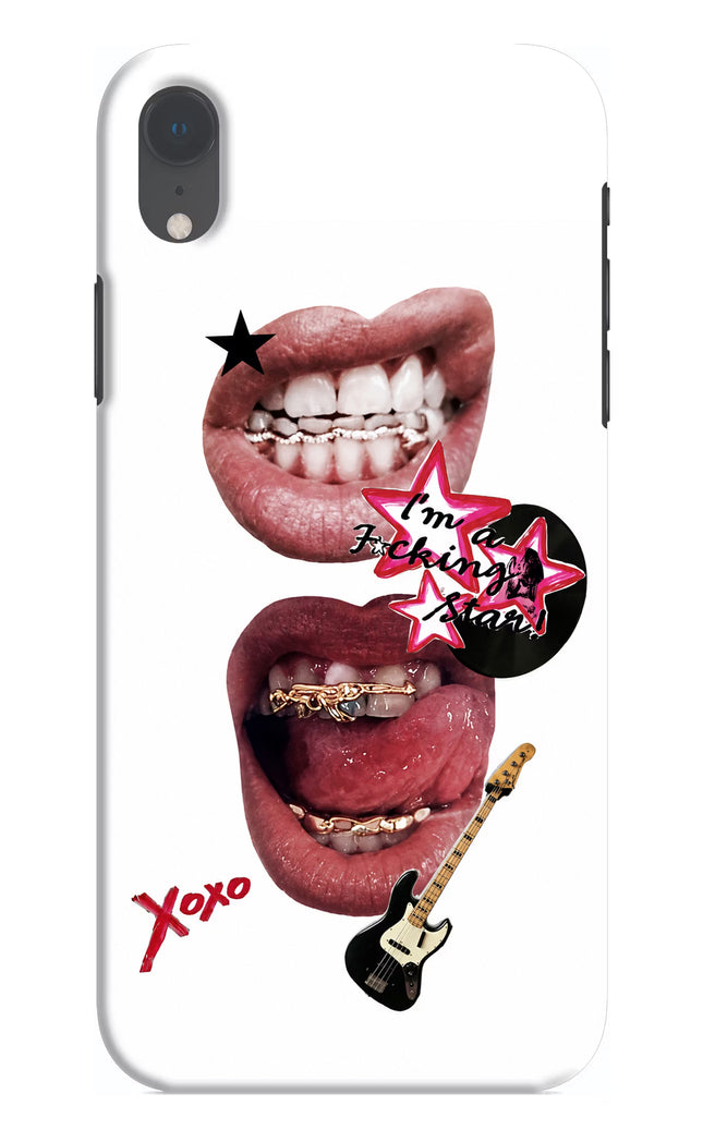 Rockstar iPhone XR Hard Case Back Cover by Casekaro