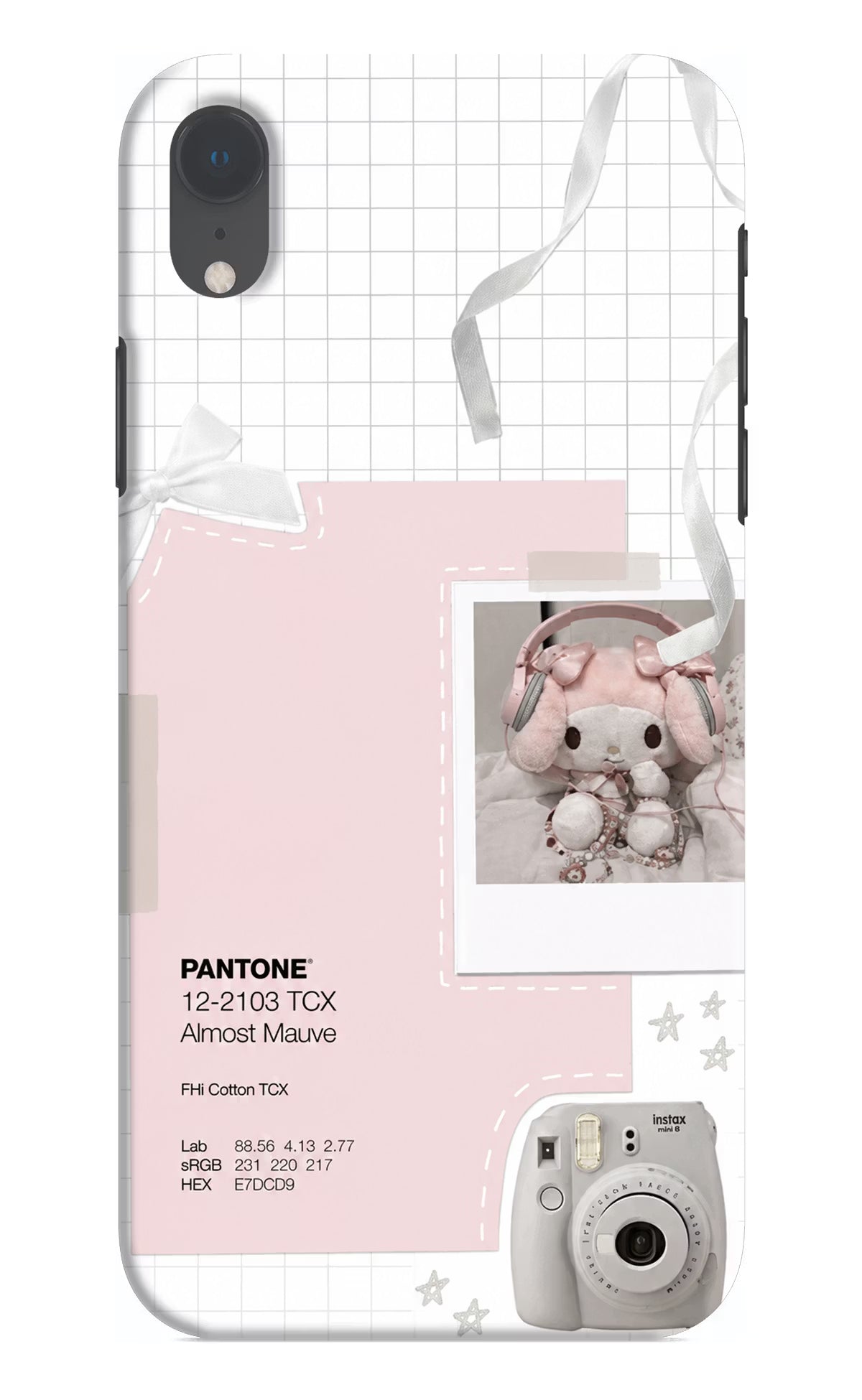 Pantone Asthetic iPhone XR Back Cover