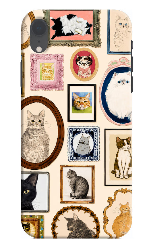Mirror Cats iPhone XR Hard Case Back Cover by Casekaro