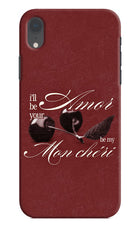 Velvet Cherry iPhone XR Hard Case Back Cover by Casekaro