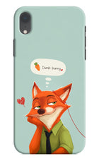 Nick Charm iPhone XR Hard Case Back Cover by Casekaro