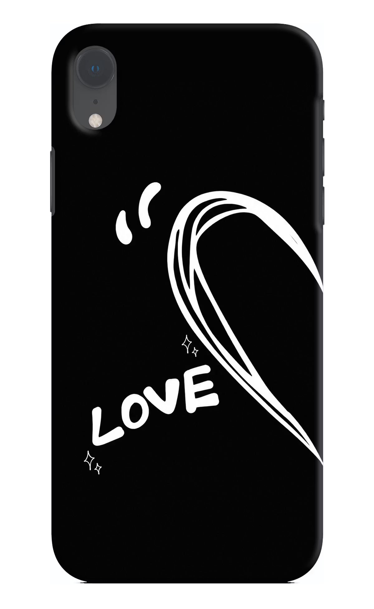 Love Line iPhone XR Back Cover