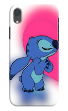 Stitch Hug iPhone XR Hard Case Back Cover by Casekaro