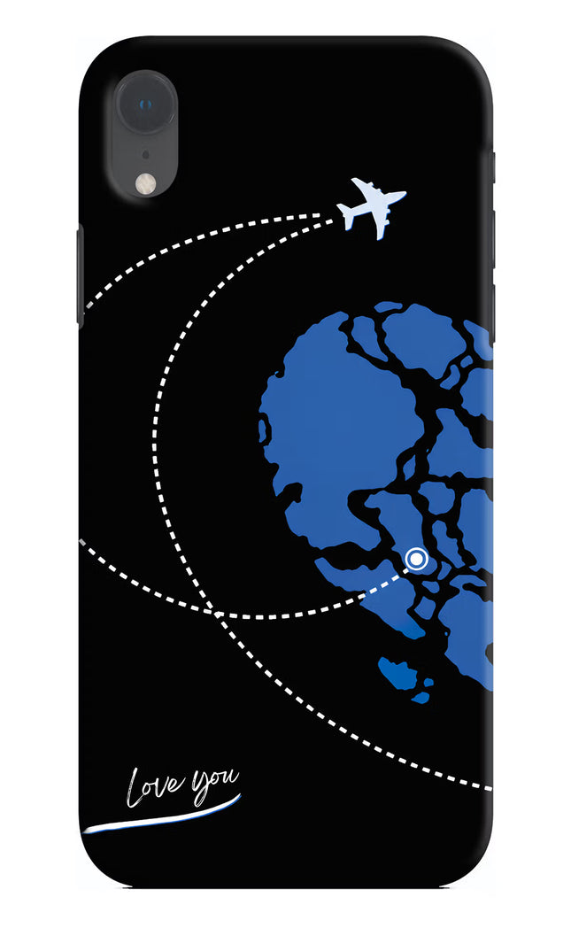 Love Orbit iPhone XR Hard Case Back Cover by Casekaro