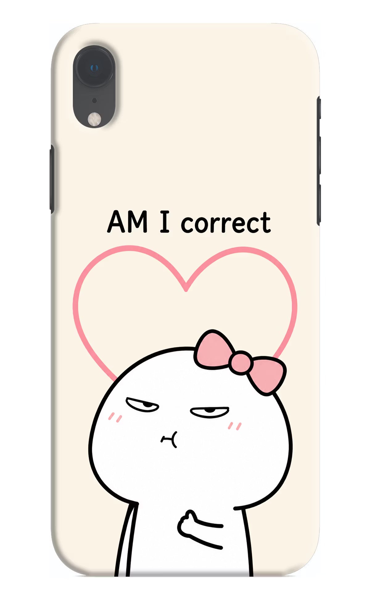 Always Right iPhone XR Back Cover