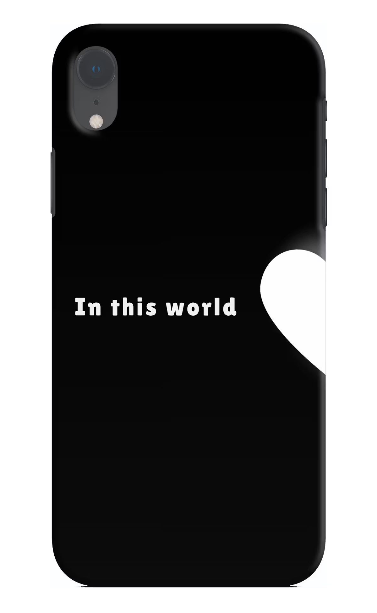 This World iPhone XR Back Cover
