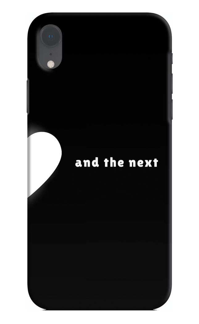 Next World iPhone XR Hard Case Back Cover by Casekaro