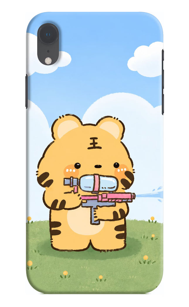 Tiger Treat iPhone XR Hard Case Back Cover by Casekaro