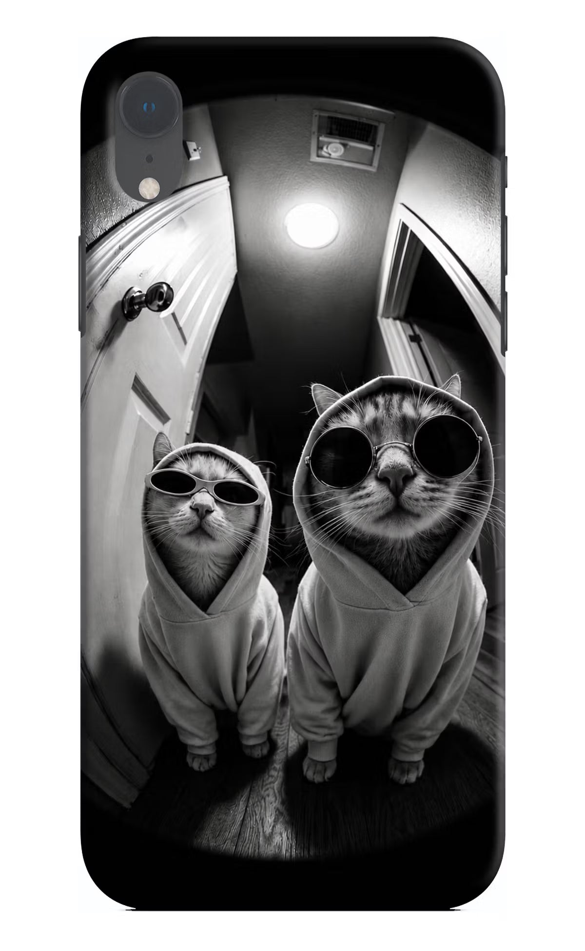 Hood Cats iPhone XR Back Cover
