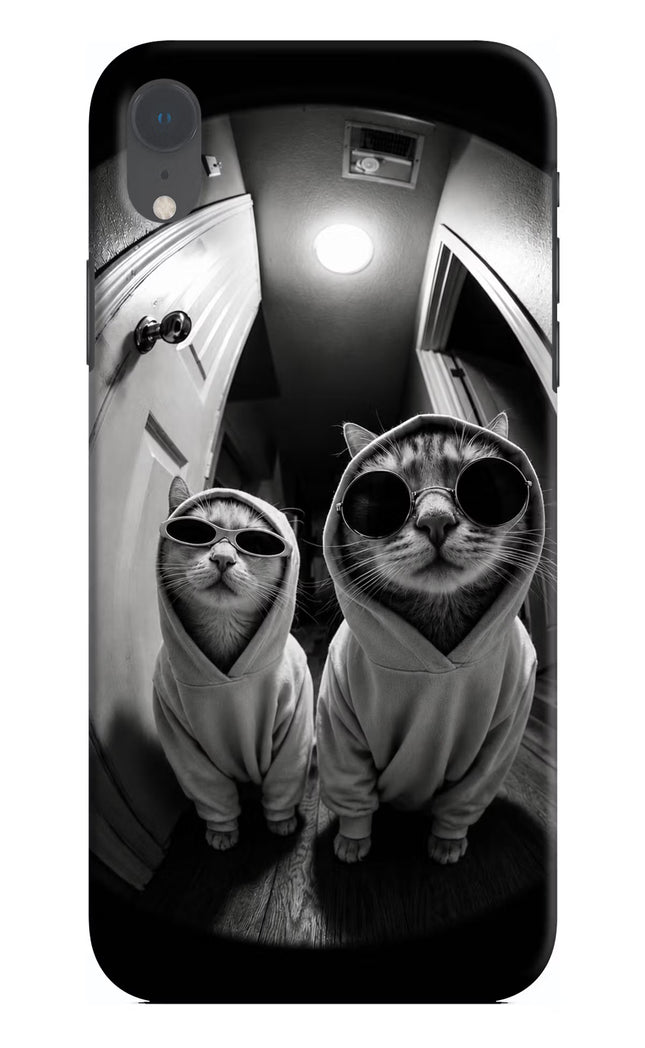 Hood Cats iPhone XR Hard Case Back Cover by Casekaro