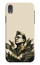 Netaji Rising iPhone XR Hard Case Back Cover by Casekaro