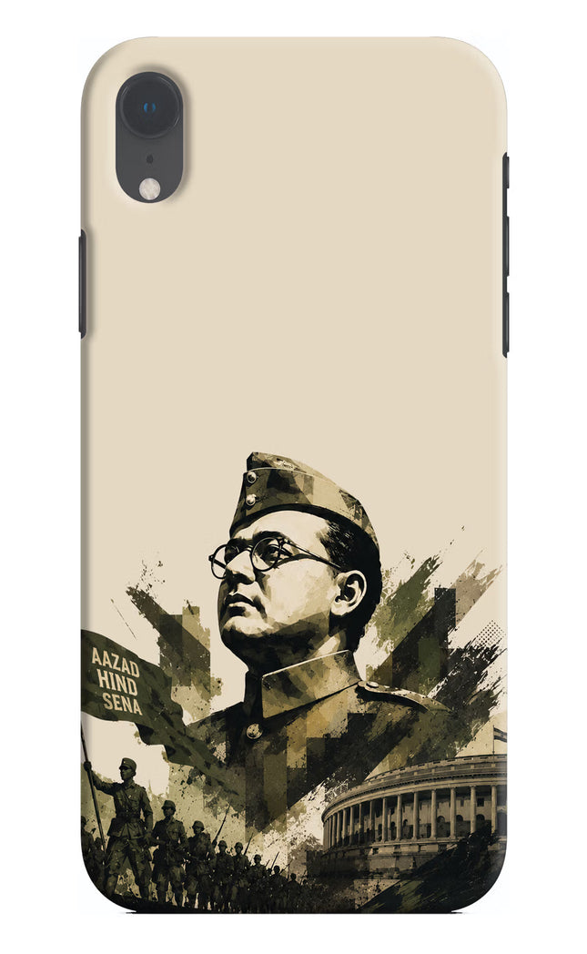 Netaji Rising iPhone XR Hard Case Back Cover by Casekaro