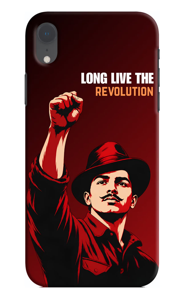 Bhagat Singh Revolution iPhone XR Hard Case Back Cover by Casekaro