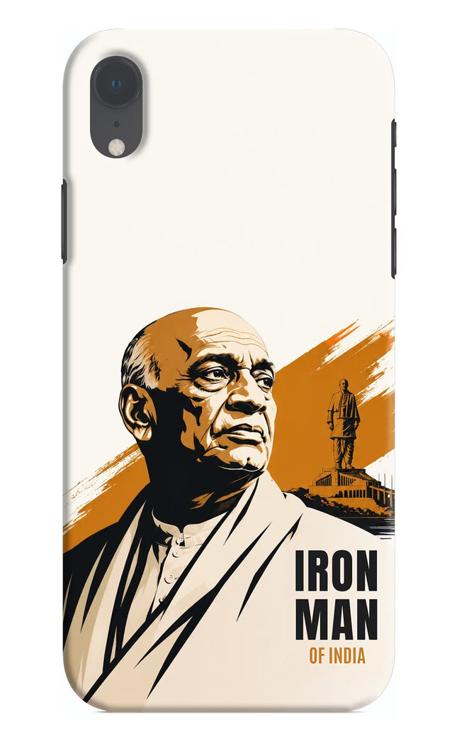 Sardar Patel Iron Will iPhone XR Hard Case Back Cover by Casekaro
