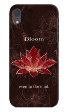 Bloom iPhone XR Hard Case Back Cover by Casekaro