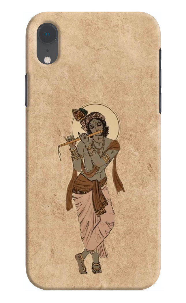 Krishna iPhone XR Hard Case Back Cover by Casekaro