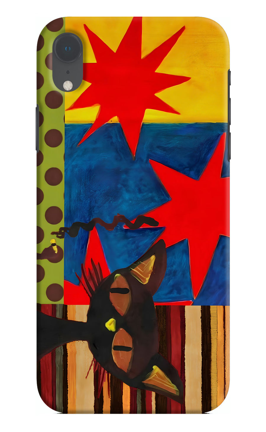 Pop Cat iPhone XR Back Cover, Hard case
