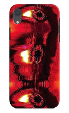 Fire Eye iPhone XR Hard Case Back Cover by Casekaro