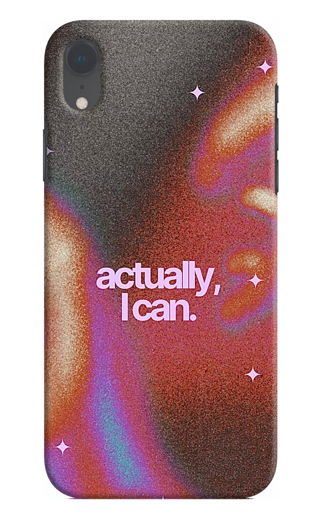 Pink Aura iPhone XR Hard Case Back Cover by Casekaro