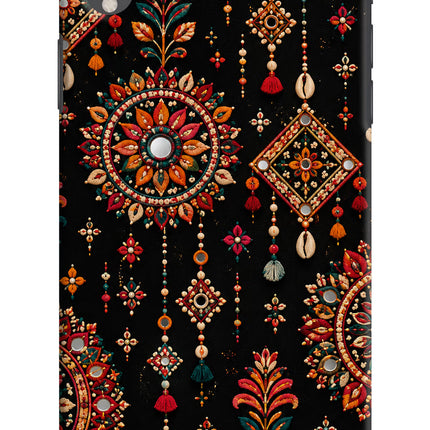Boho Noir iPhone XR Hard Case Back Cover by Casekaro