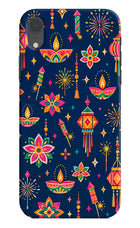 Festive Pop iPhone XR Hard Case Back Cover by Casekaro