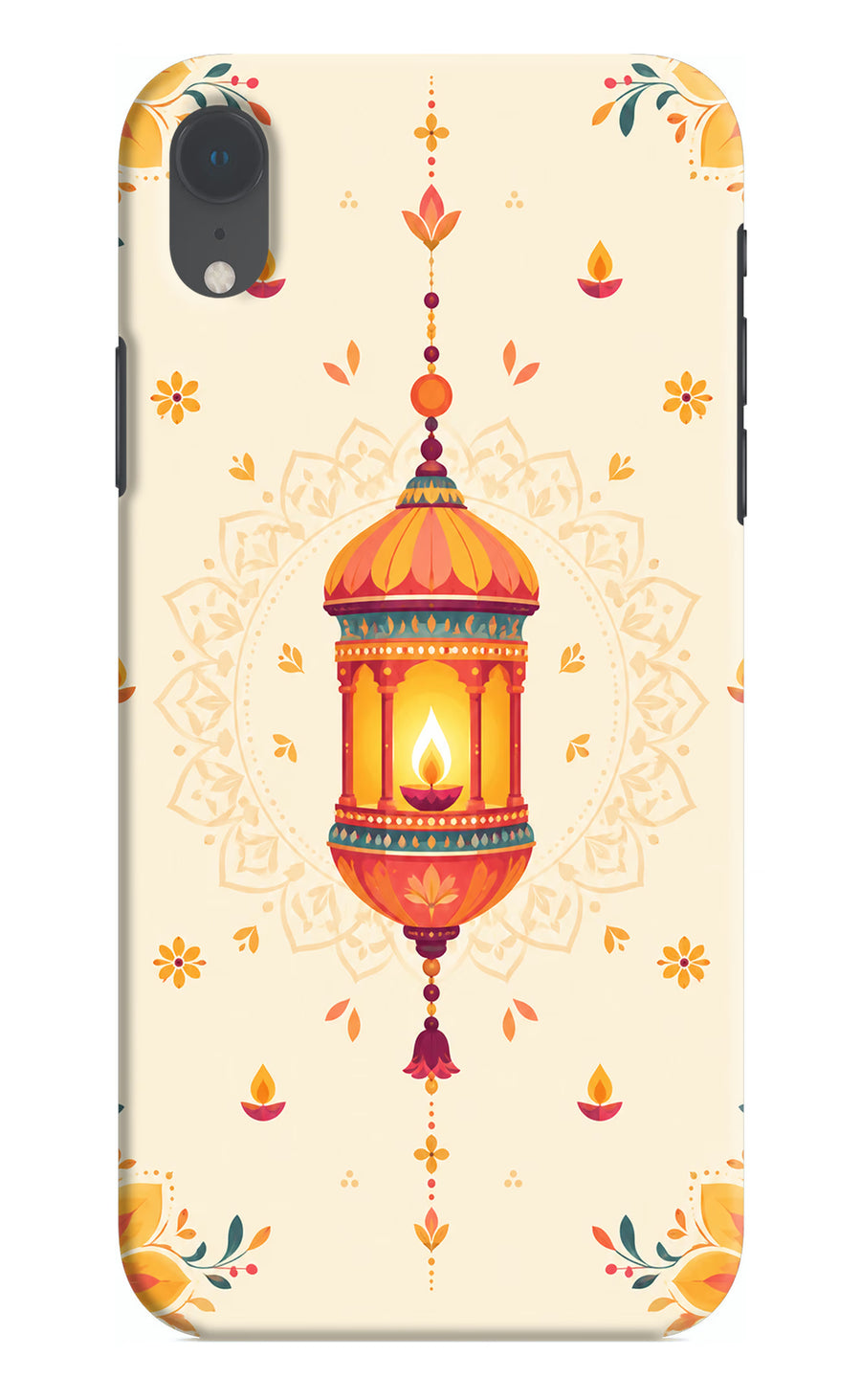 Golden Lantern iPhone XR Back Cover, Hard case