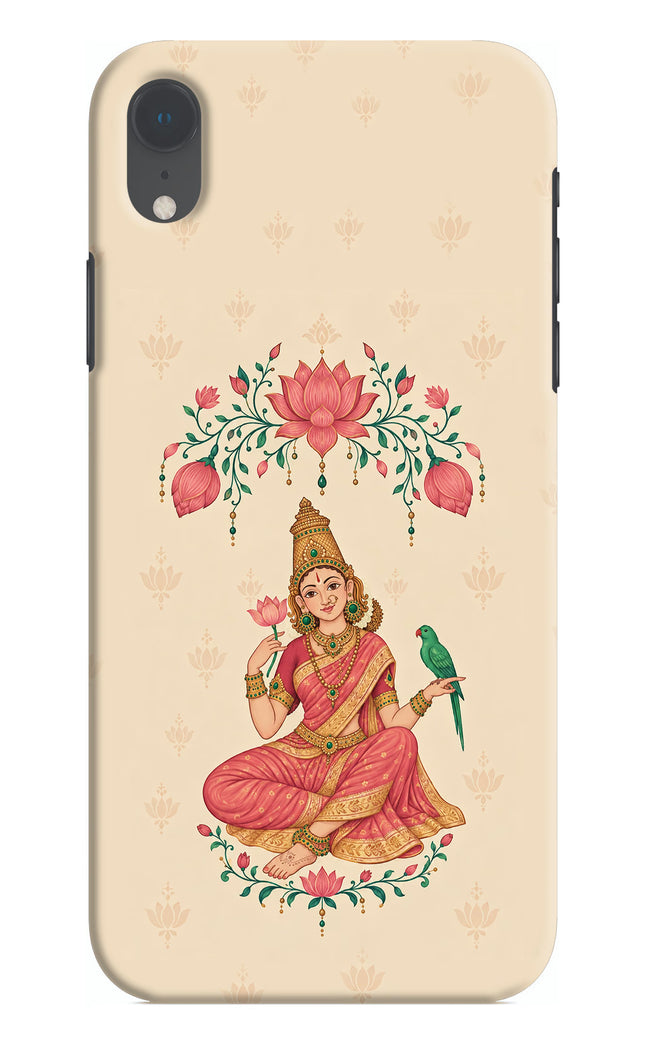 Goddess Lakshmi iPhone XR Hard Case Back Cover by Casekaro