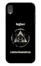 Illuminati Eye iPhone XR Hard Case Back Cover by Casekaro