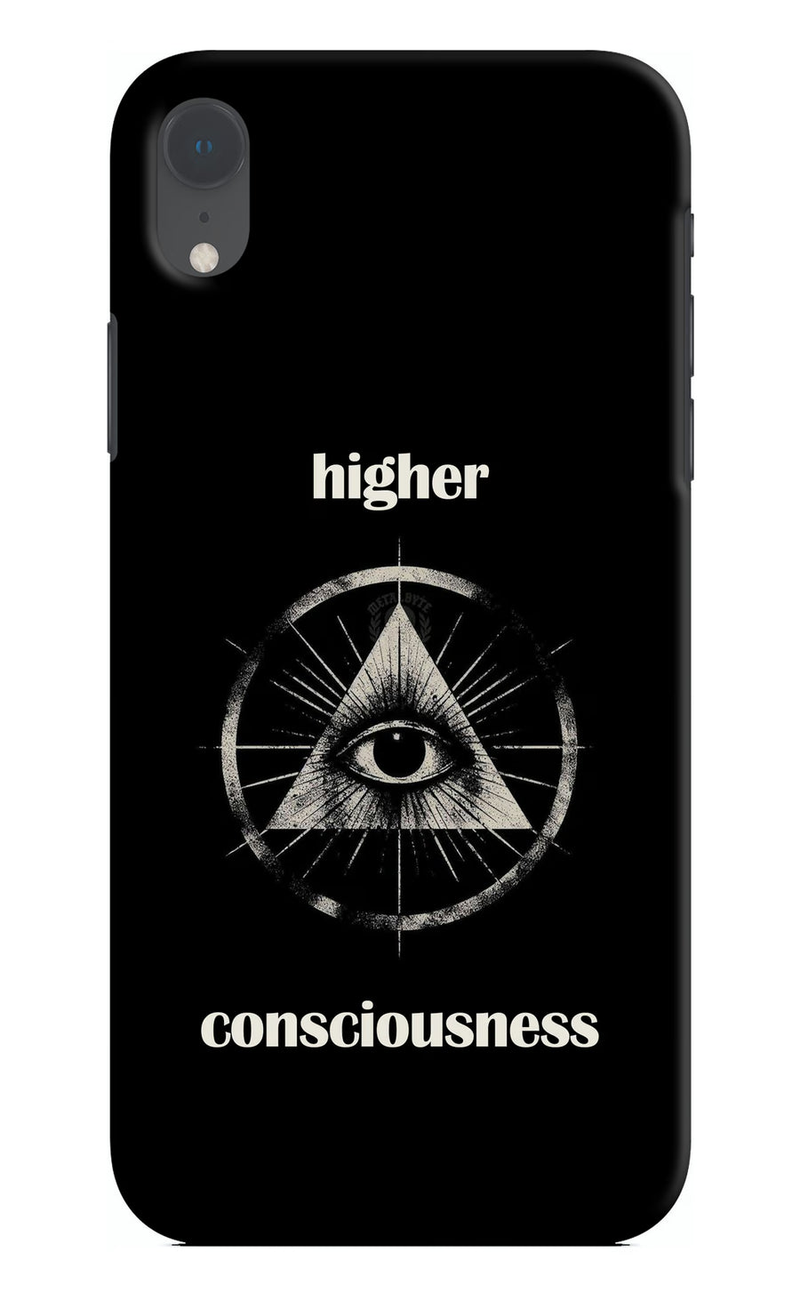 Illuminati Eye iPhone XR Back Cover, Hard case