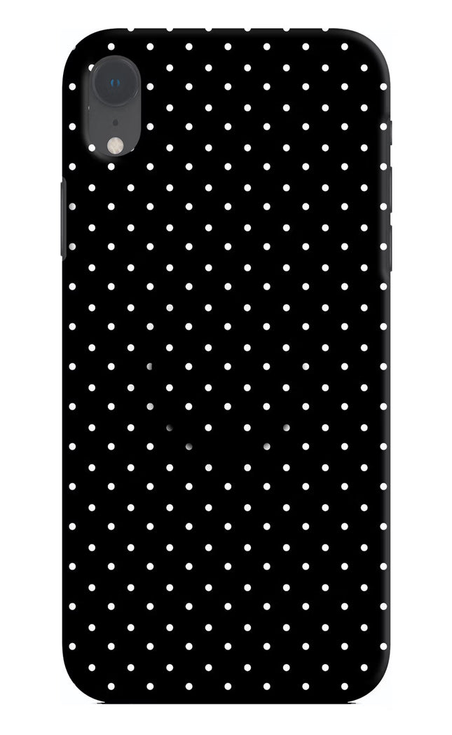 White Dots iPhone XR Pop Case by Casekaro