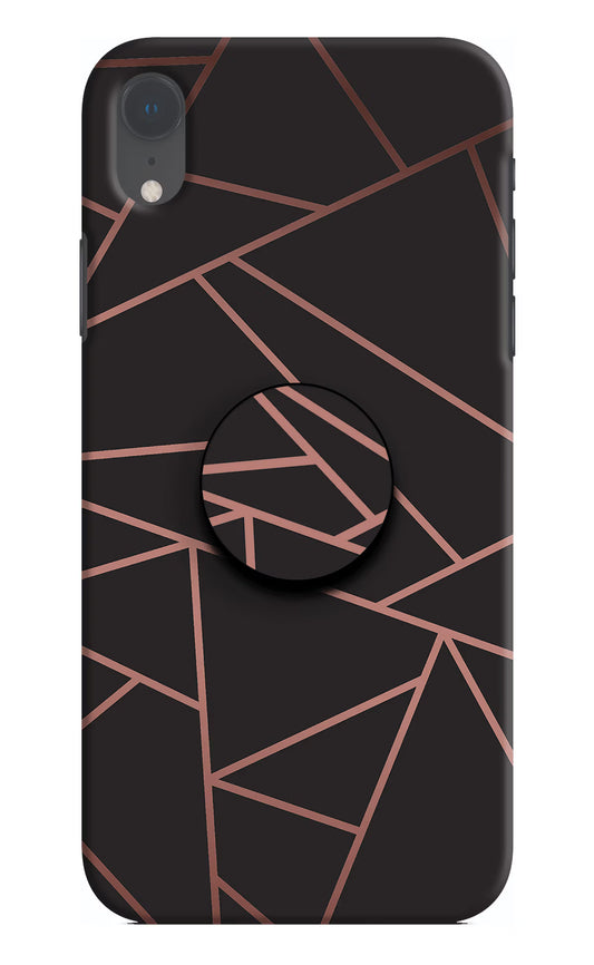 Geometric Pattern iPhone XR Pop Case by Casekaro