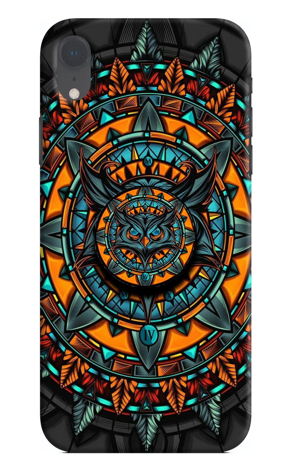 Angry Owl iPhone XR Pop Case by Casekaro