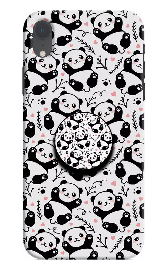 Cute Panda iPhone XR Pop Case by Casekaro