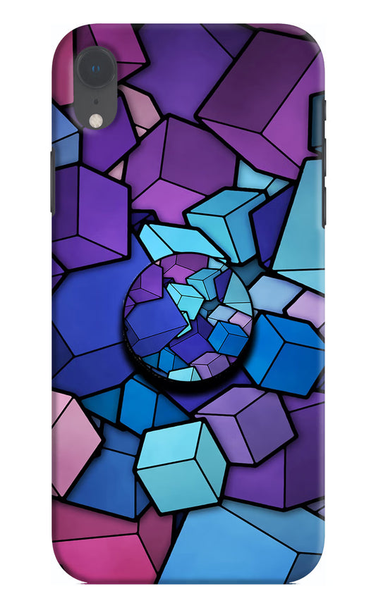 Cubic Abstract iPhone XR Pop Case by Casekaro