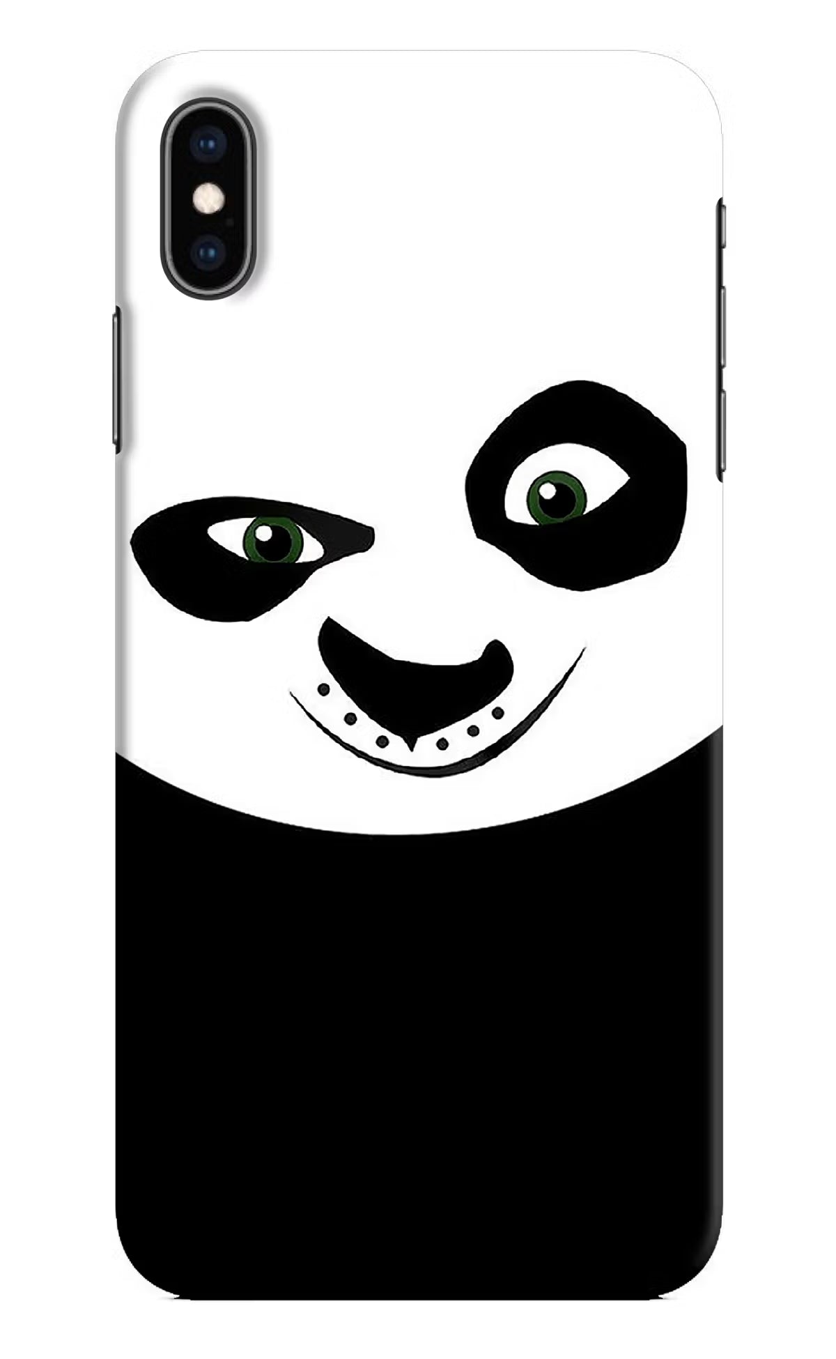 Panda iPhone XS Max Hard Case Back Cover by Casekaro