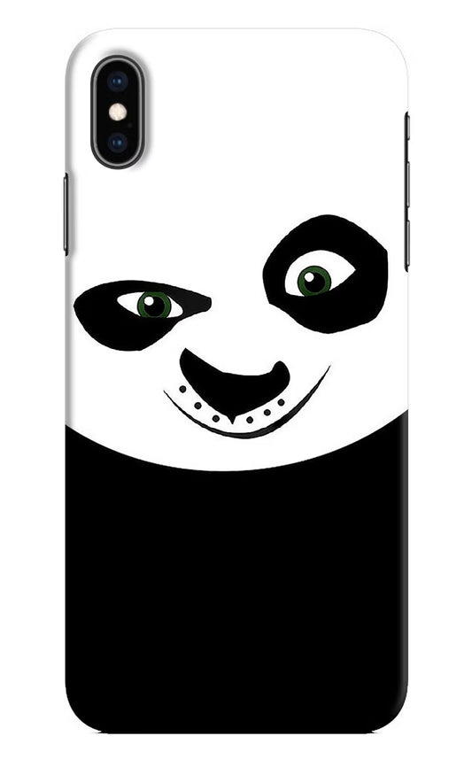 Panda iPhone XS Max Hard Case Back Cover by Casekaro