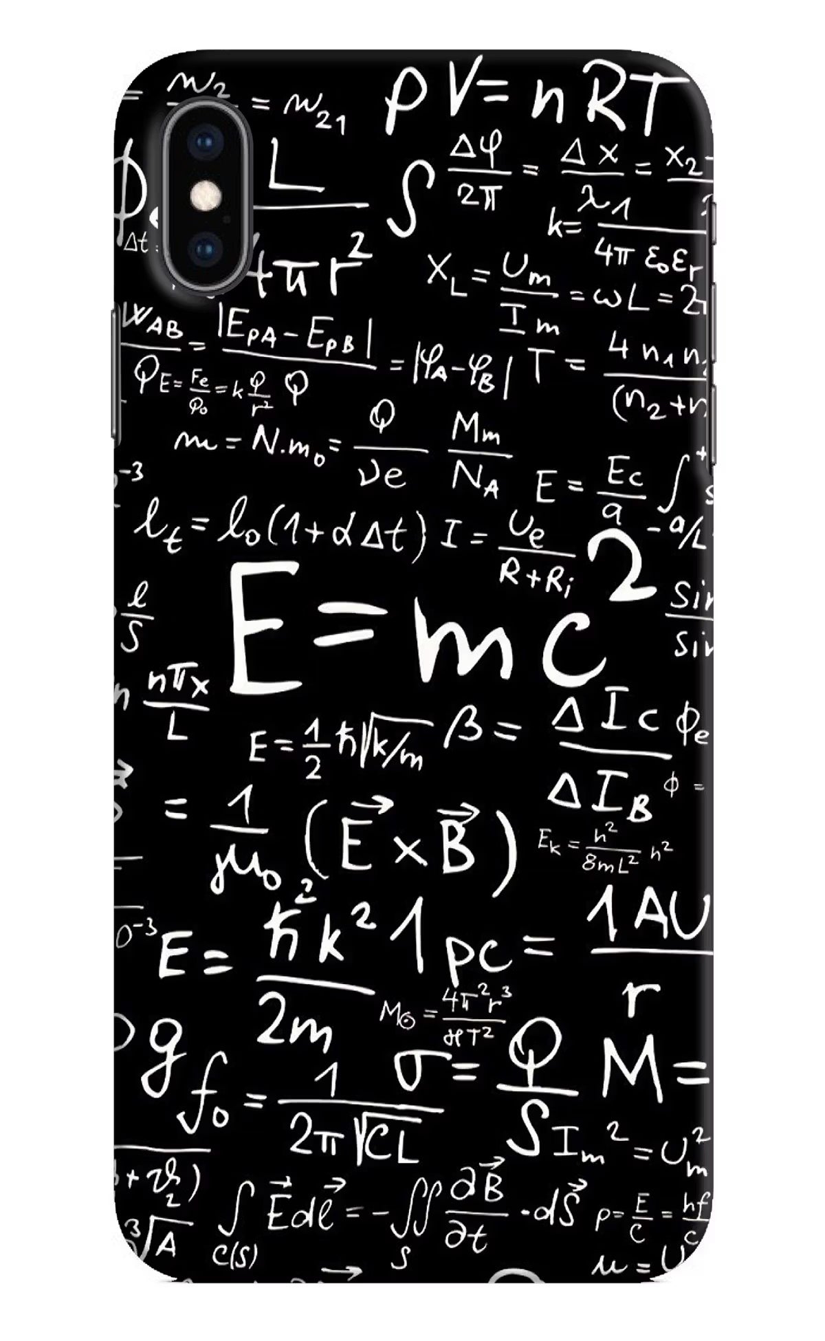 Physics Formula iPhone XS Max Hard Case Back Cover by Casekaro